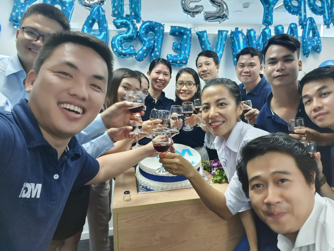 Danang Team celebrated the Happy 25th